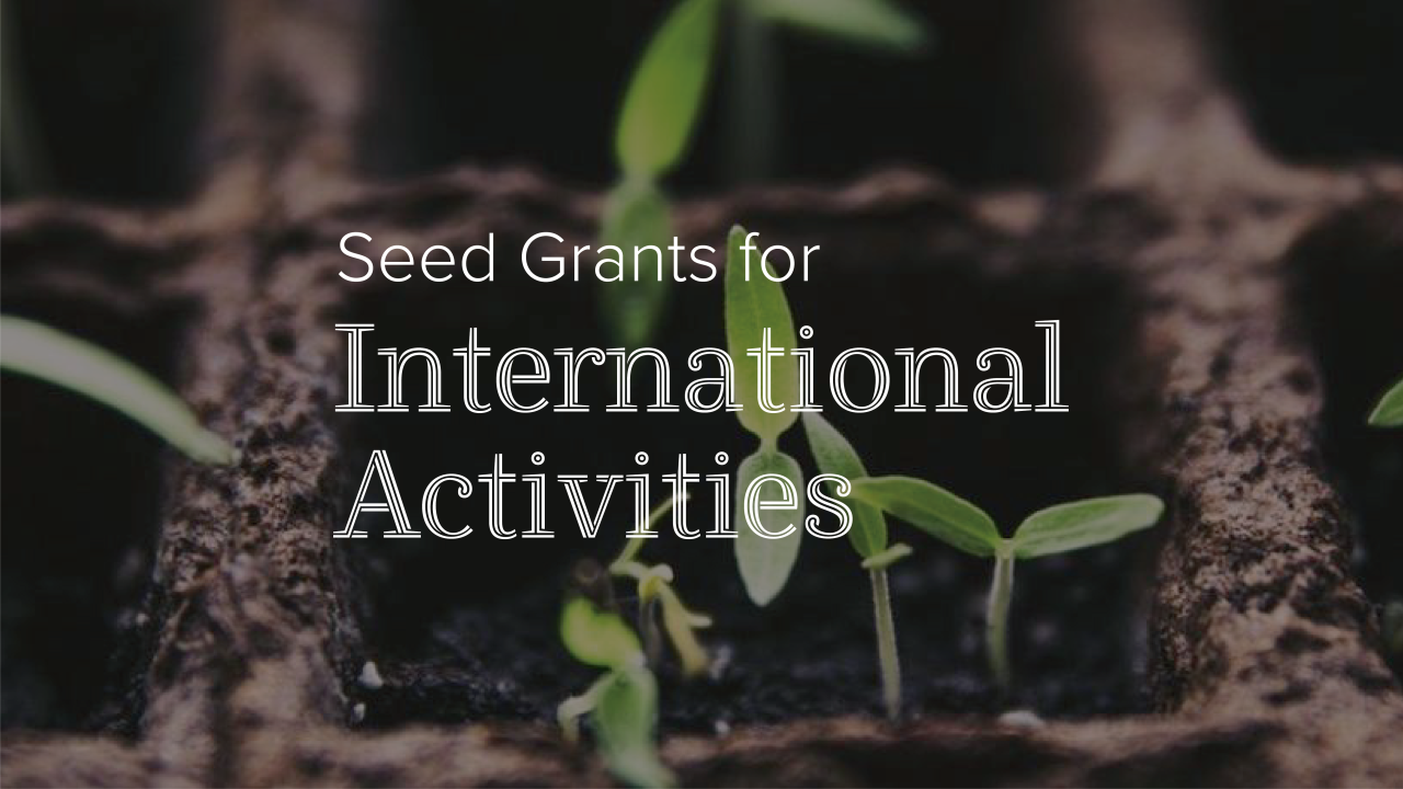 image of seed grant program