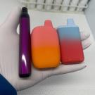 Photo of three disposable electronic cigarettes 